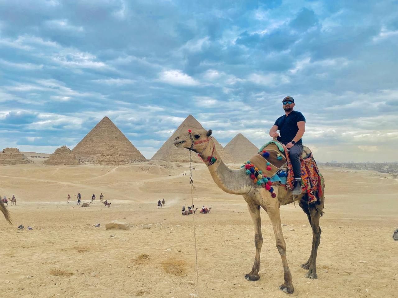 Horus Pyramids Inn Kafret el-Gabal Dış mekan fotoğraf