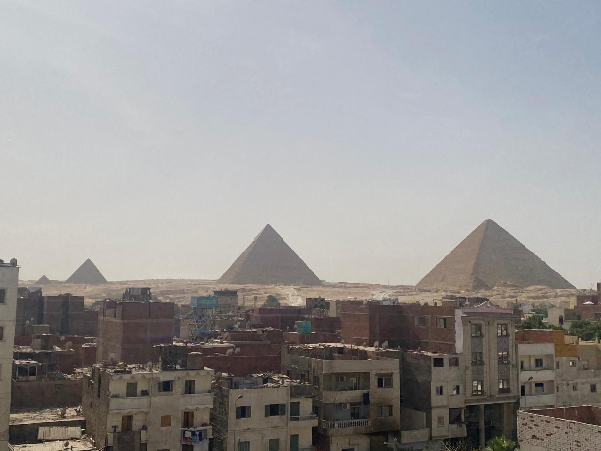 Horus Pyramids Inn Kafret el-Gabal Dış mekan fotoğraf